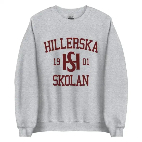 Hillerska Skolan Crewneck, Hillerska School Sport Young Royals Inspired Sweatshirt