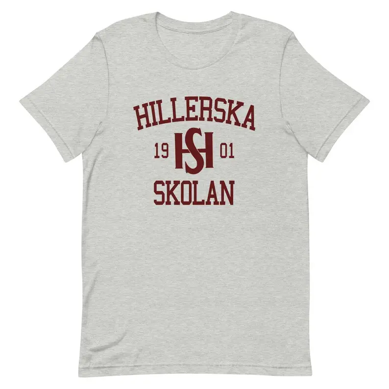 Hillerska Skolan Shirt Hillerska School Tee Young Royals Inspired Tee