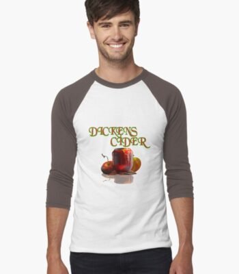 CIDER Dickens Classic T-Shirt Baseball ¾ Sleeve T-Shirt