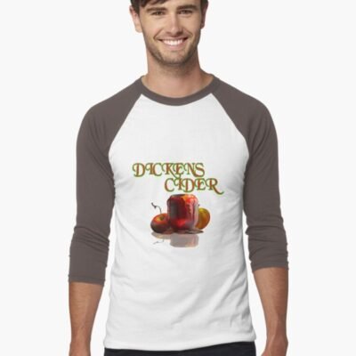 CIDER Dickens Classic T-Shirt Baseball ¾ Sleeve T-Shirt