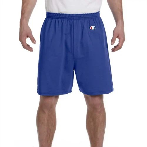 Champion Adult Cotton Gym Blue Men Short