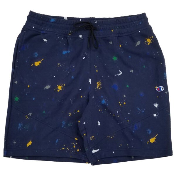 Champion Men's And Big Men's Global Explorer Logo Printed French Terry Short