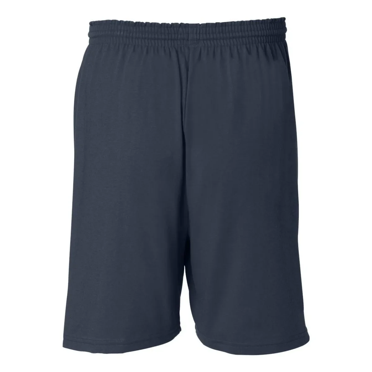 Champion Mens Elastic Waistband Jersey Blue Short1