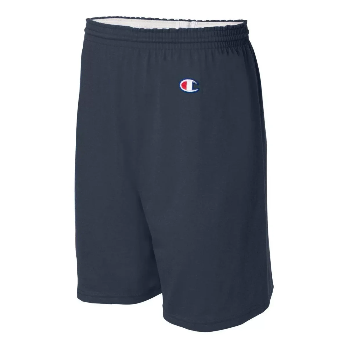 Champion Mens Elastic Waistband Jersey Blue Short2