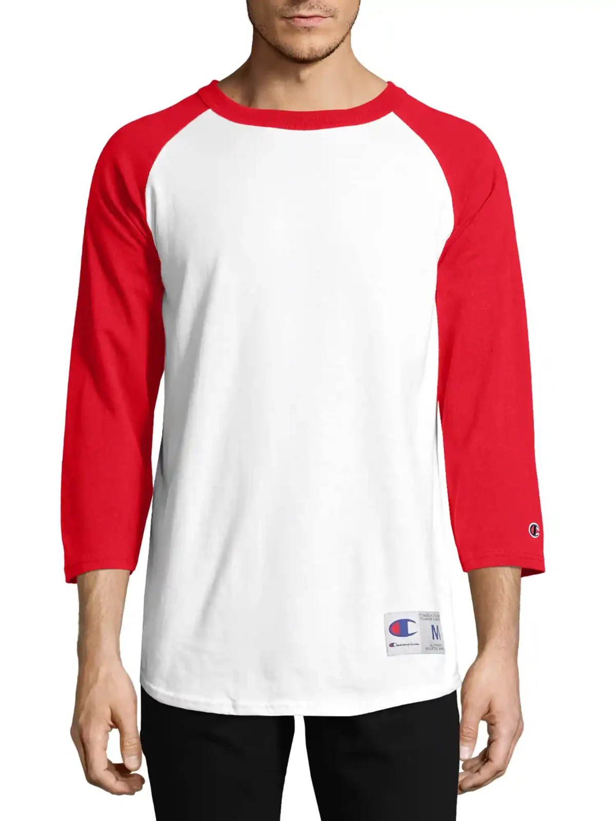 Champion Men's Raglan Baseball T-shirt