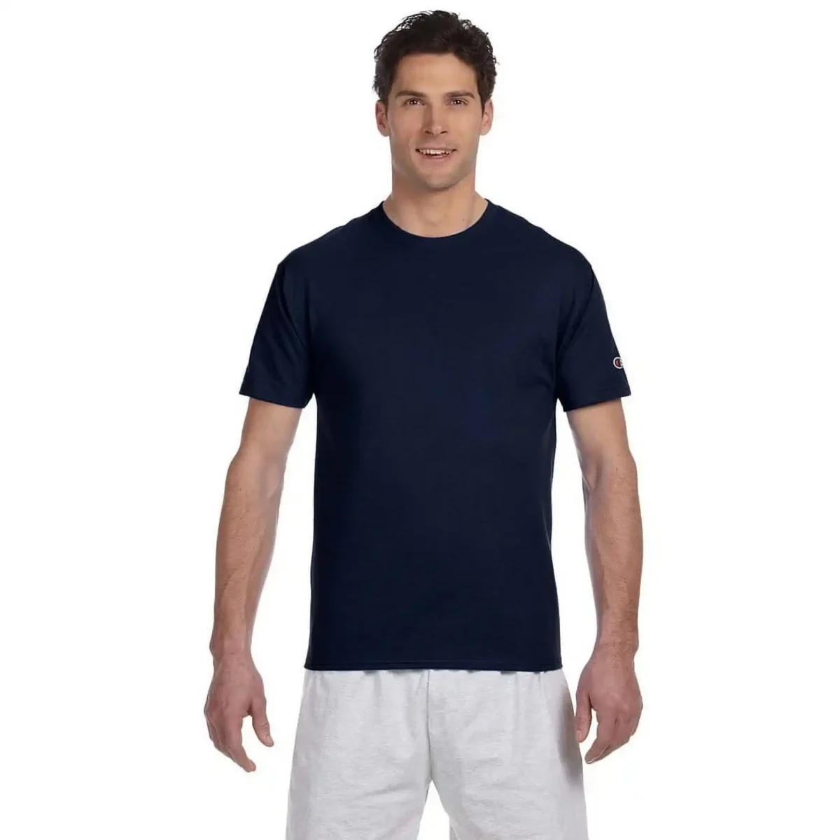 Champion Men's Tagless Short Sleeve Cotton T-Shirt