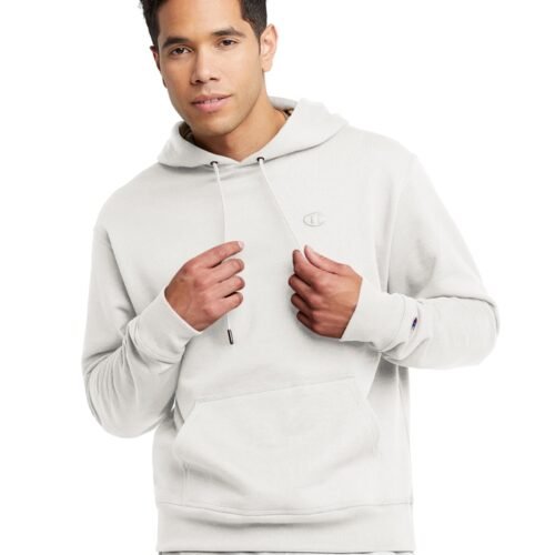 Champion Powerblend Hoodie, C Logo