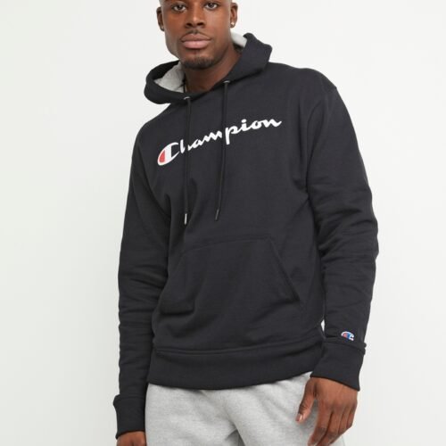 Champion Powerblend Hoodie, Script Logo