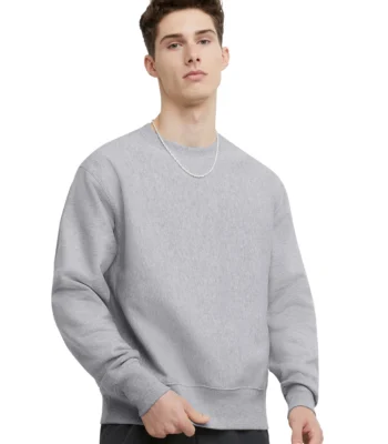 Champion Reverse Weave Crewneck White Sweatshirt