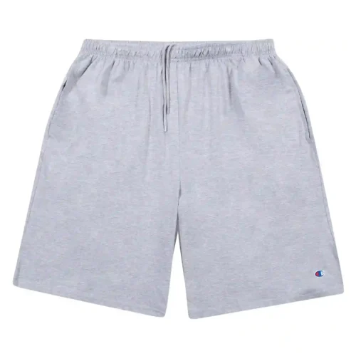 Champion For Men Big And Tall – Athletic Mens Jersey Shorts With Pockets Heather Grey