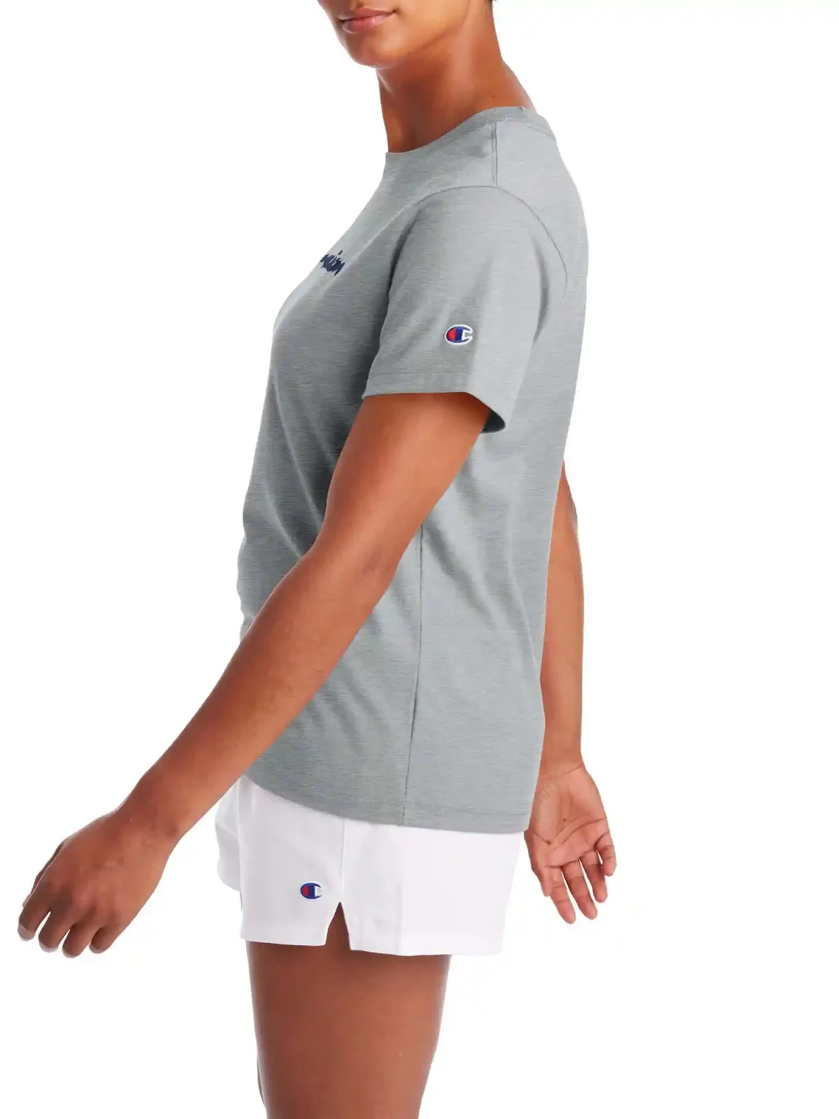 Champion Womens Classic T Shirt In Grey2