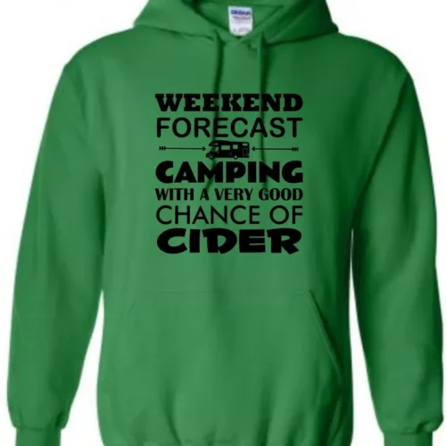 CIDER Motorhome Funny Hoodie, Camper Alcohol Hooded