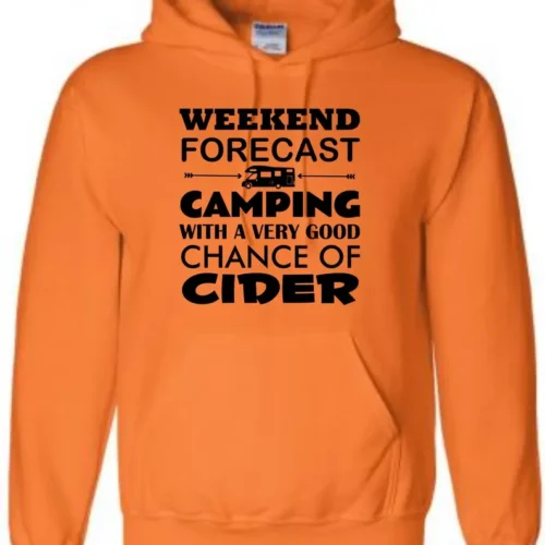 Cider Alcohol Hooded Sweat Camping Hoody,