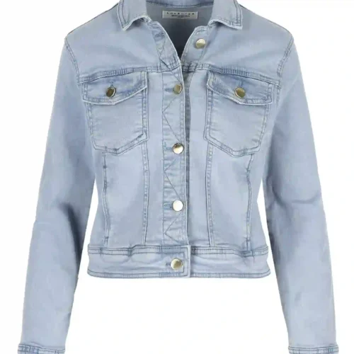 Denim Light Blue Stylish Jacket