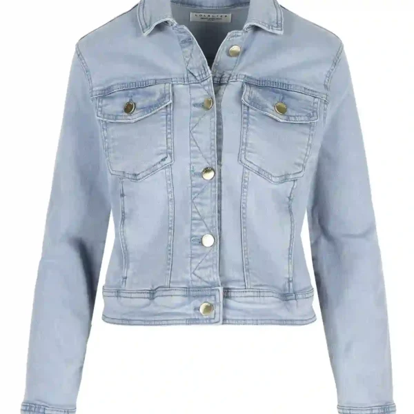 Denim Light Blue Stylish Jacket