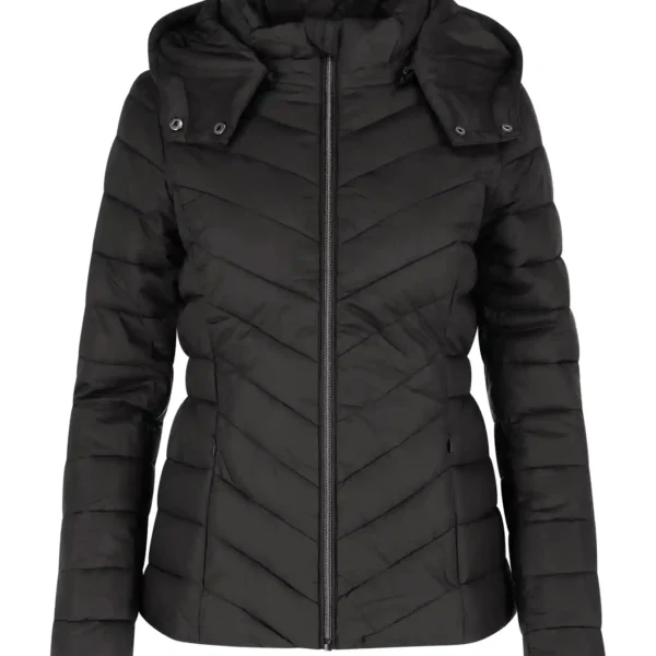 Light Quilted Black Jacket