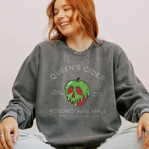 Queen's Cider Comfort Colors Unisex Garment-Dyed Sweatshirt