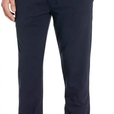 Champion Life Men's Rib Cuff Sleep Pants, Navy w C Logo, Small