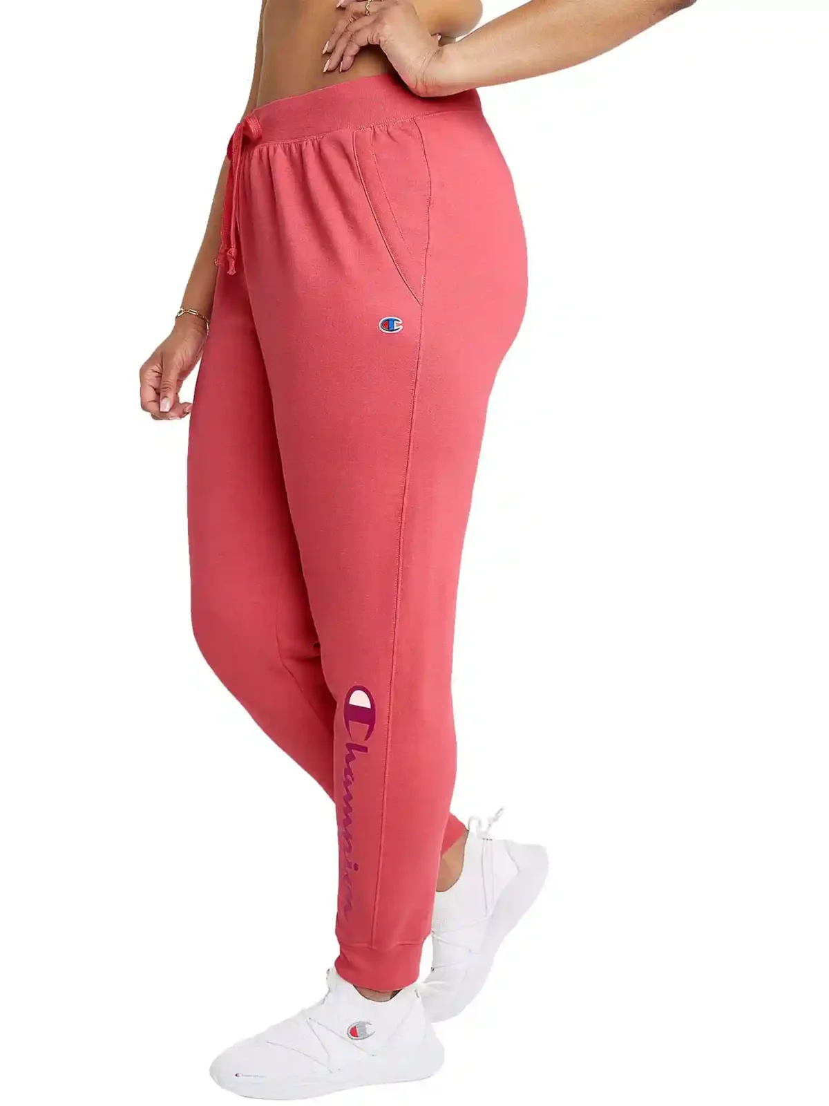 Champion Womens Plus Powerblend Jogger4