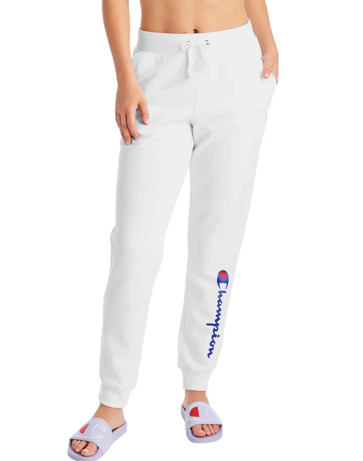 Champion Women's Powerblend Graphic Fleece Joggers Pant