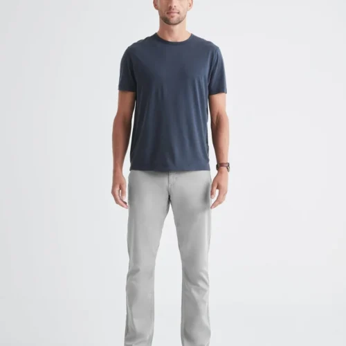 DU/ER No Sweat Relaxed Taper - Fog For Men